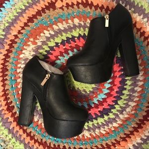 Dollhouse platform booties